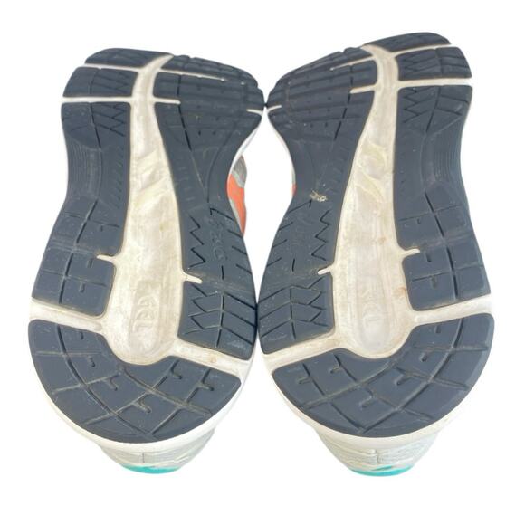 Asics Gel Contend 6 Women's White Blue Athletic Running Sneakers Shoes Size 10 - Picture 4 of 6